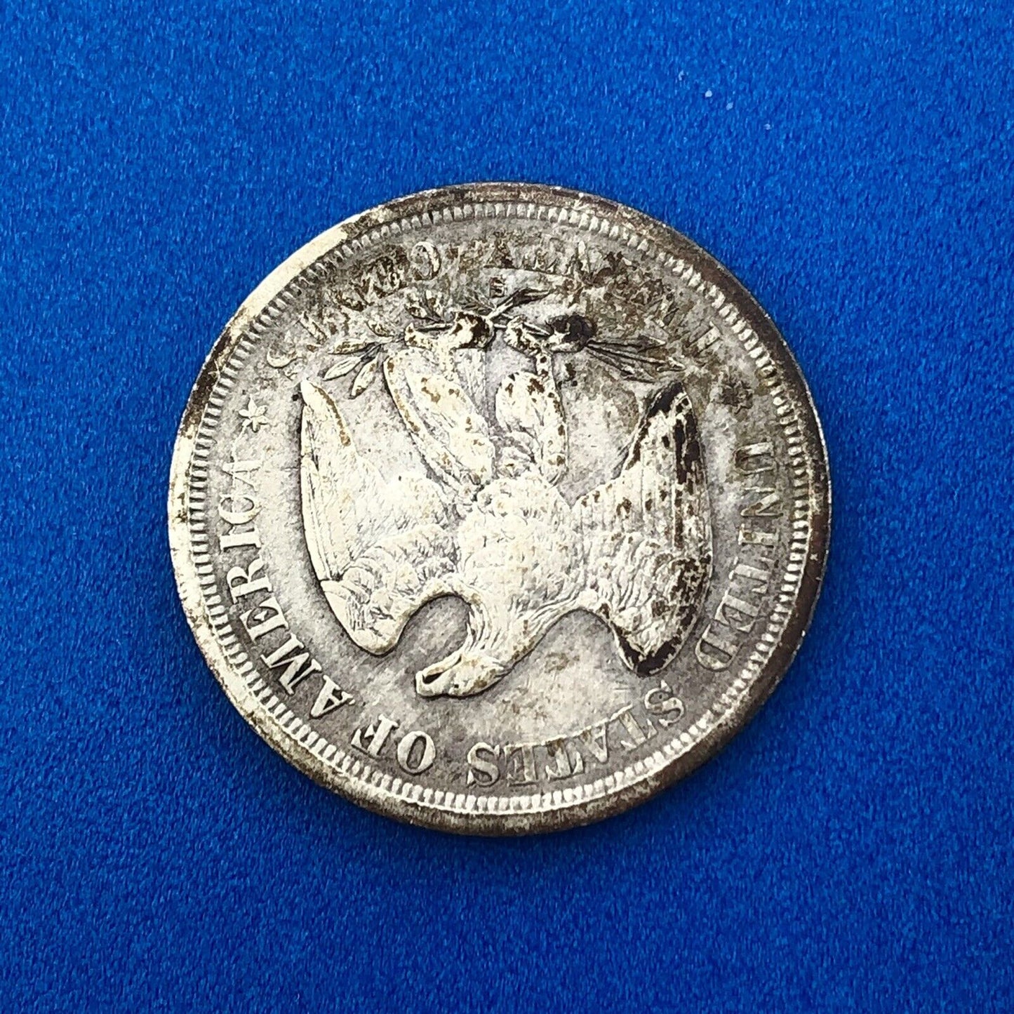 1875 S Silver Seated Liberty Twenty Cent Piece Better Key San Francisco Coin