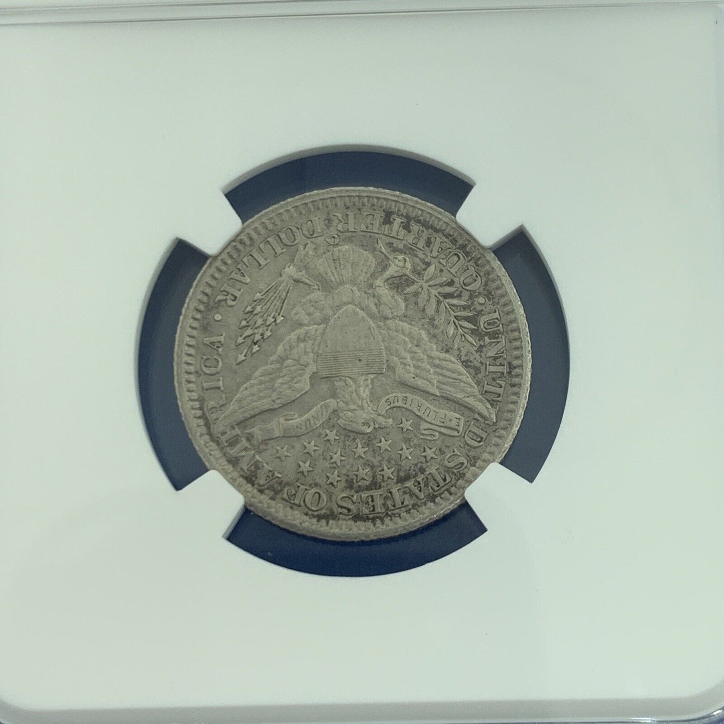 1907 O New Orleans 25c Barber Quarter 90% Silver Au Details NGC Cleaned Coin