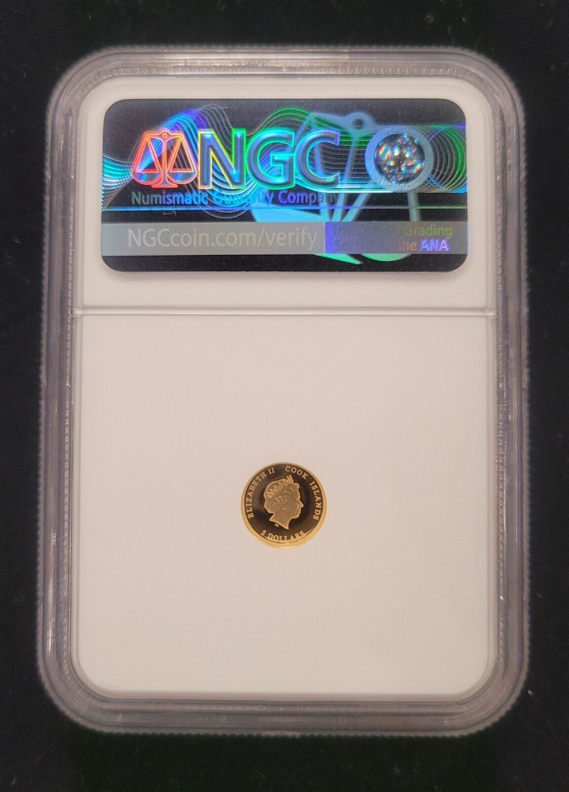 2021 $5 Cook Islands NGC PF70 Proof Cameo Mr. Bean Teddy 1/2g .999 Gold Coin