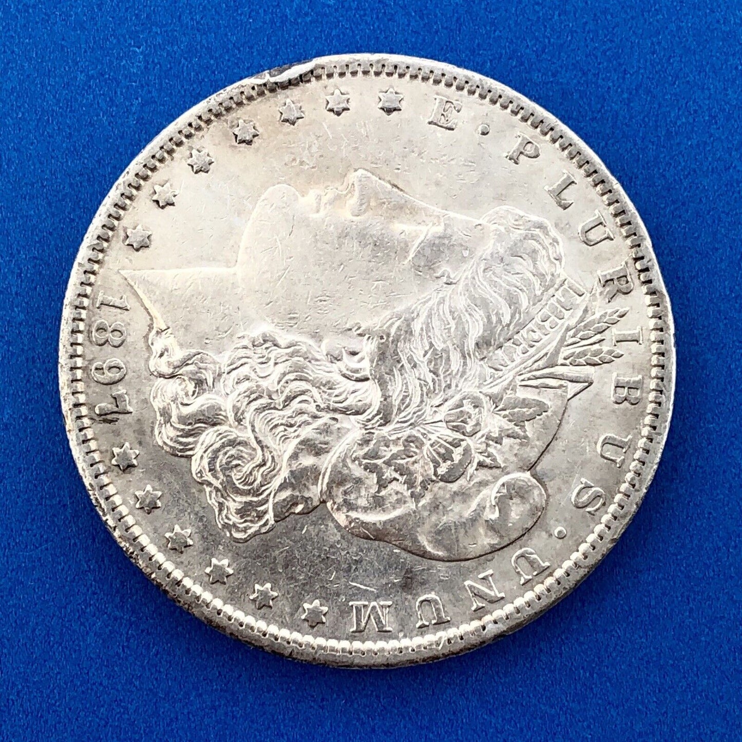 1897 S Morgan Silver Dollar Semi Key Better San Francisco Mint Wild West Coin
