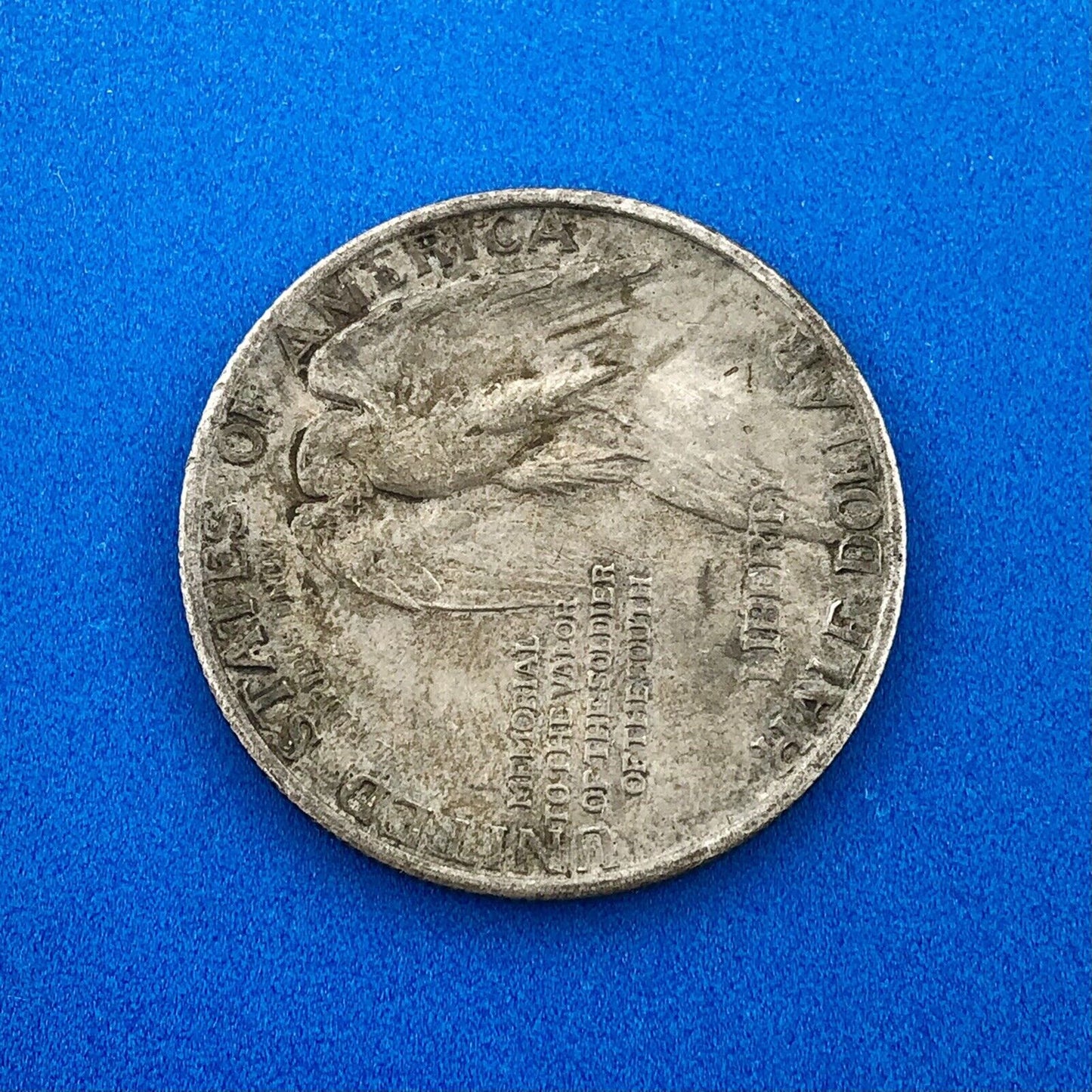 1925 P Stone Mountain Commemorative .900 Silver Half Dollar AU Rare Coin