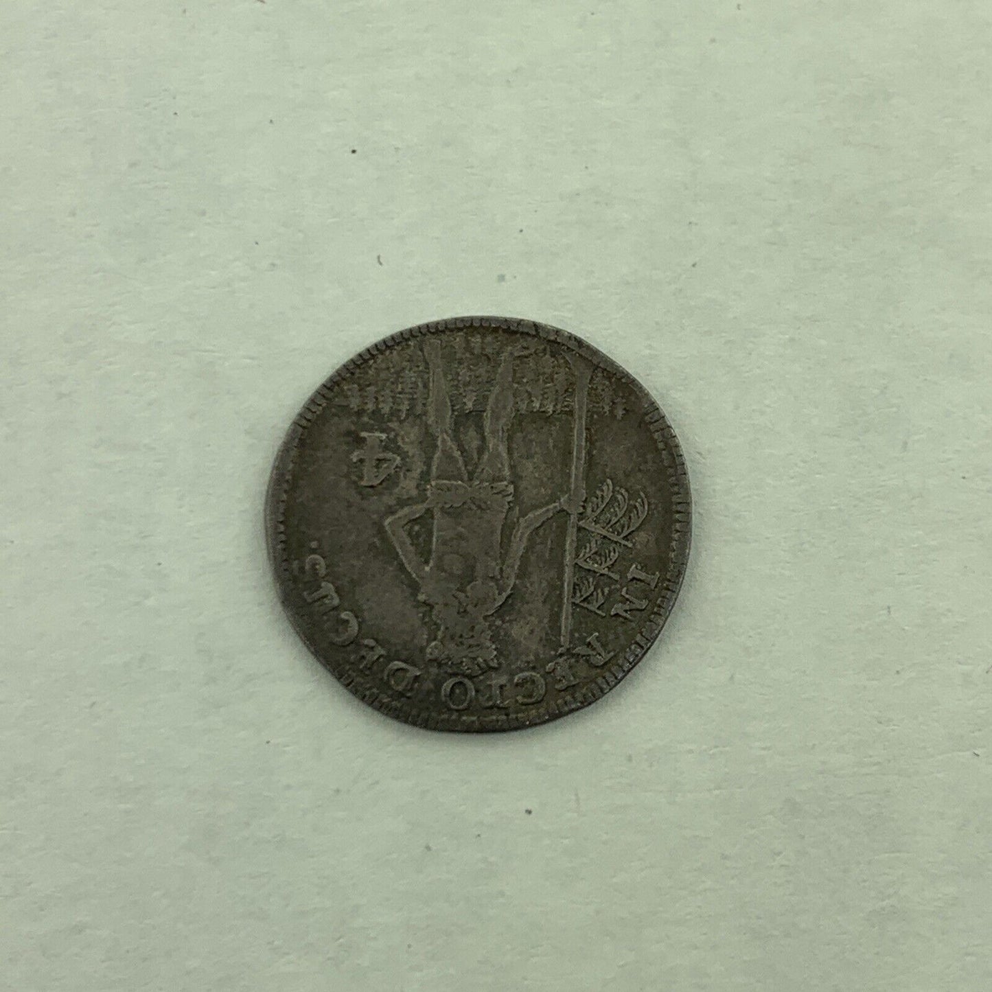 1701 German States Brunswick Luneburg Silver 4 Mariengroschen Georg Ludwig Coin