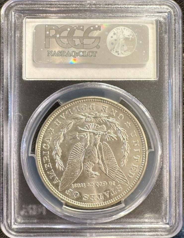 1921 D PCGS Graded MS 63 S$1 Silver Morgan Dollar Coin