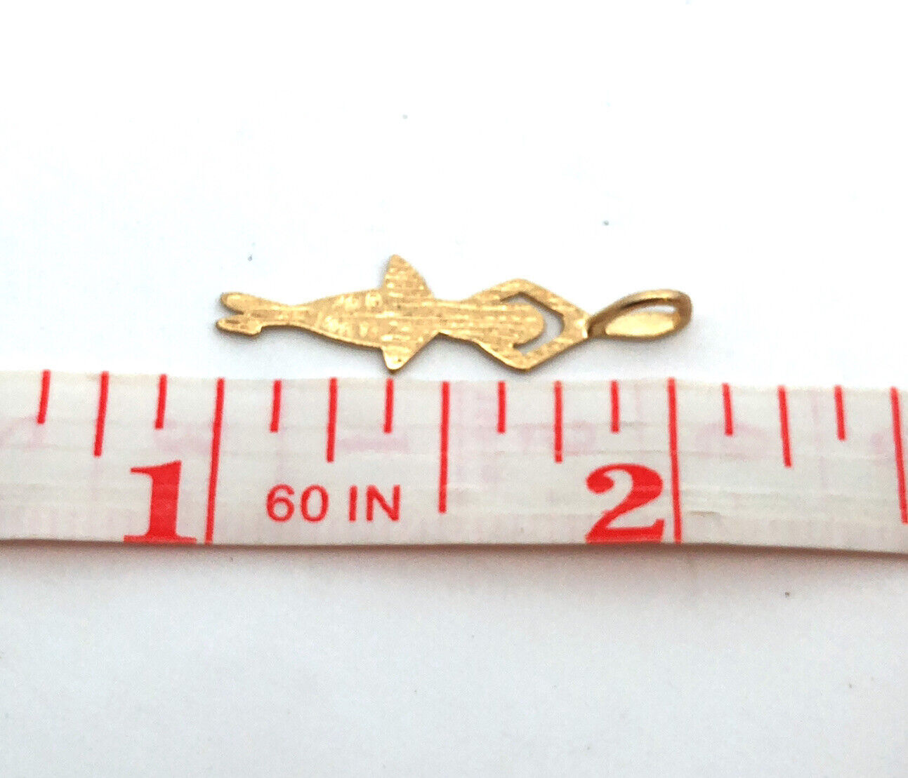 Designer Michael Anthony MA 14K Yellow Gold Ballerina Dance Charm Pendant