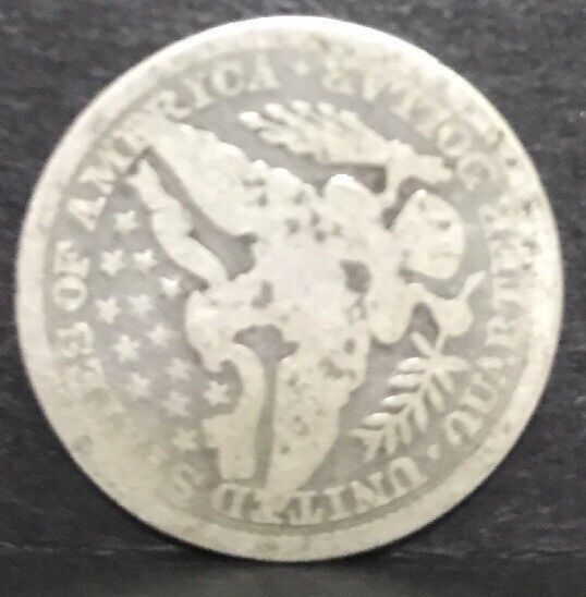 1892 P Silver Barber Quarter Better Key Date Philadelphia Coin Rare Scarce