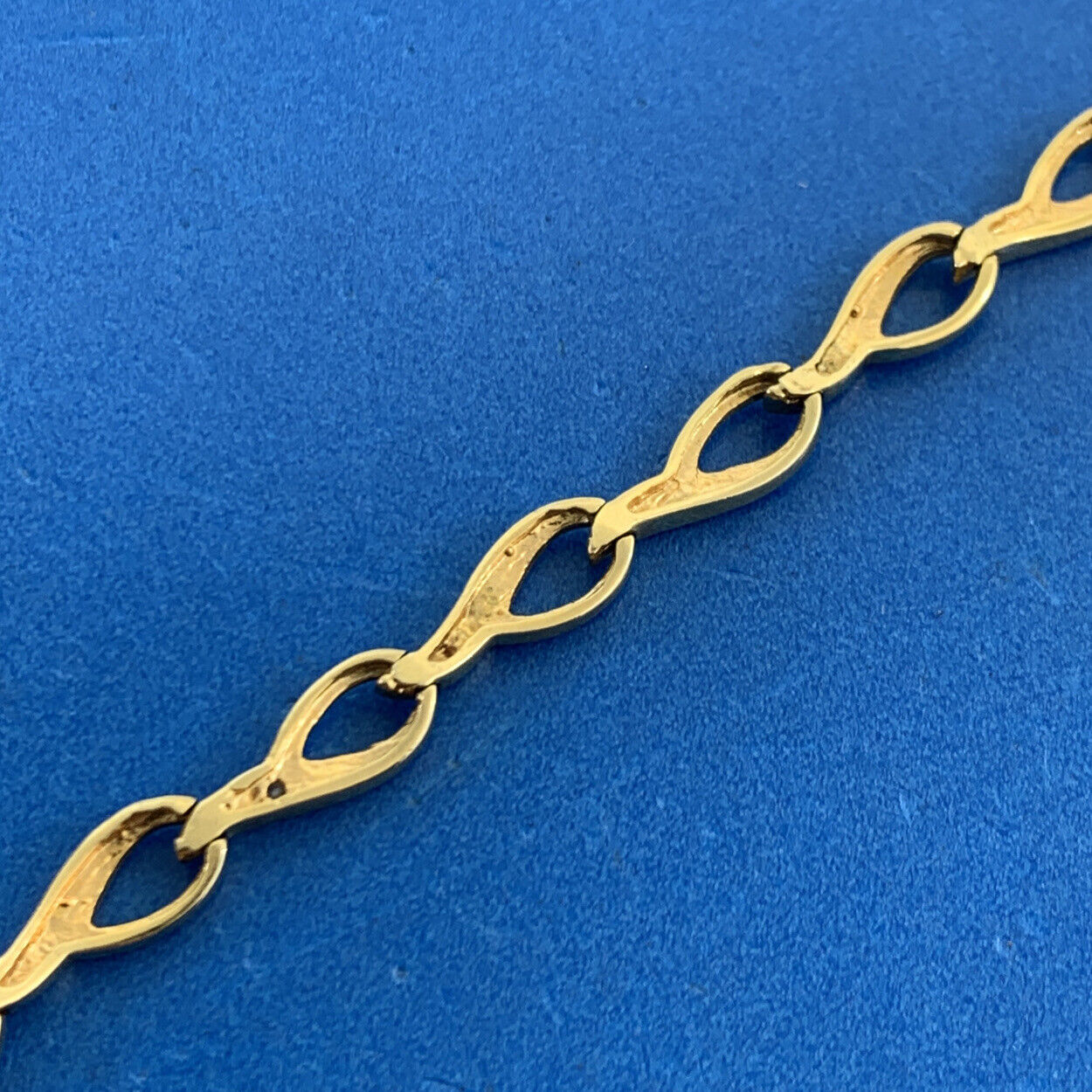 Designer RSE Vermeil 925 Sterling Silver Diamond Tennis Bracelet