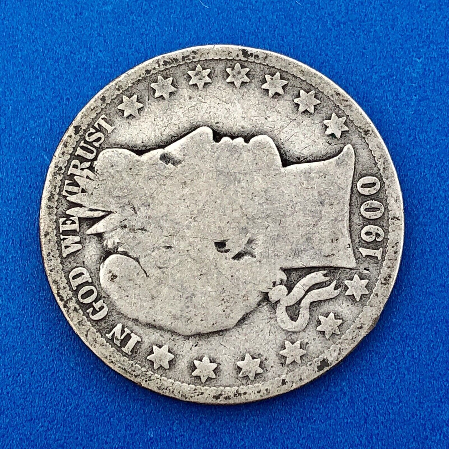 1900 O Barber Silver Half Dollar Better Rare Key New Orleans Mint Coin