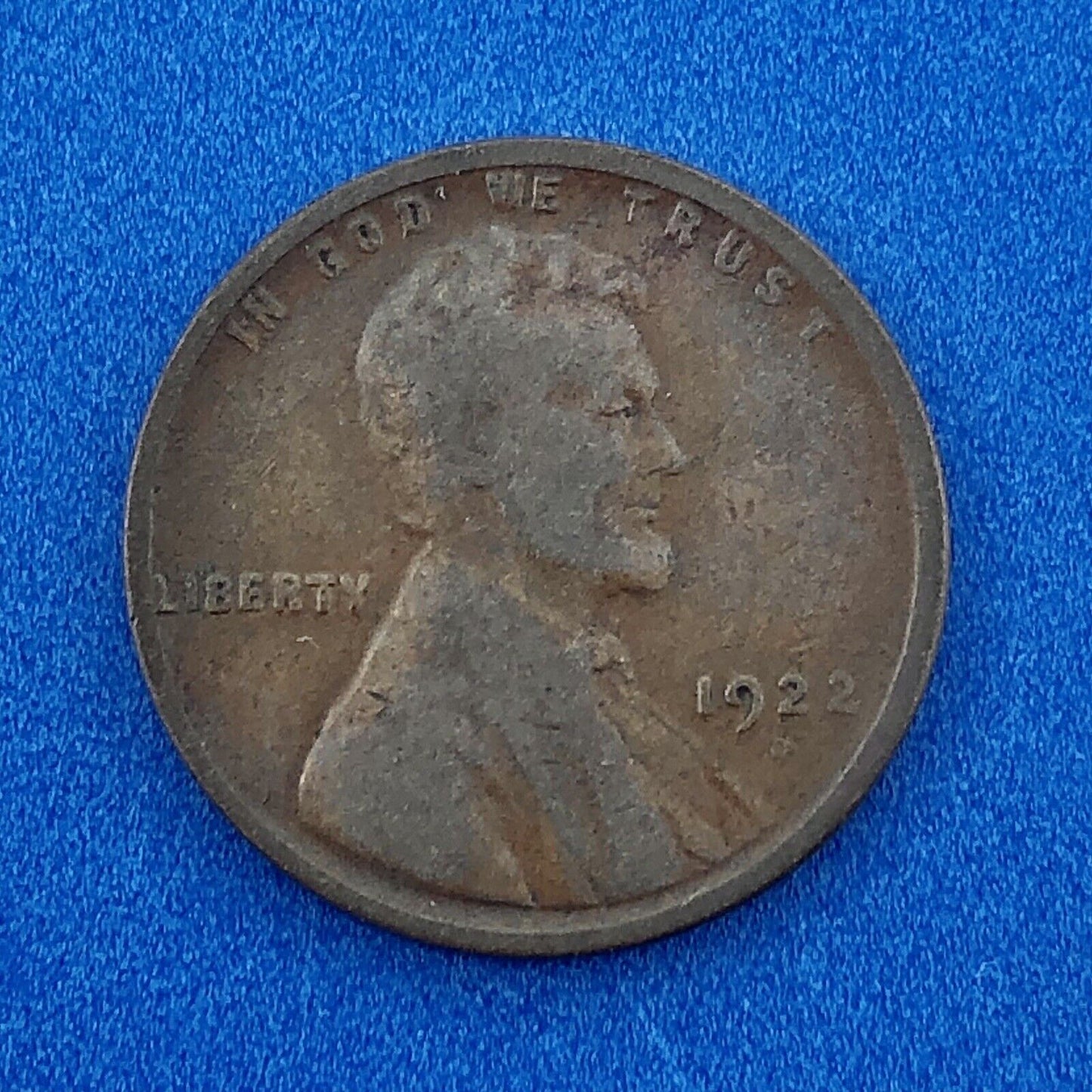 1922 D Lincoln Cent Wheat Ears Reverse Key Rare 1c Cent Penny Denver Coin