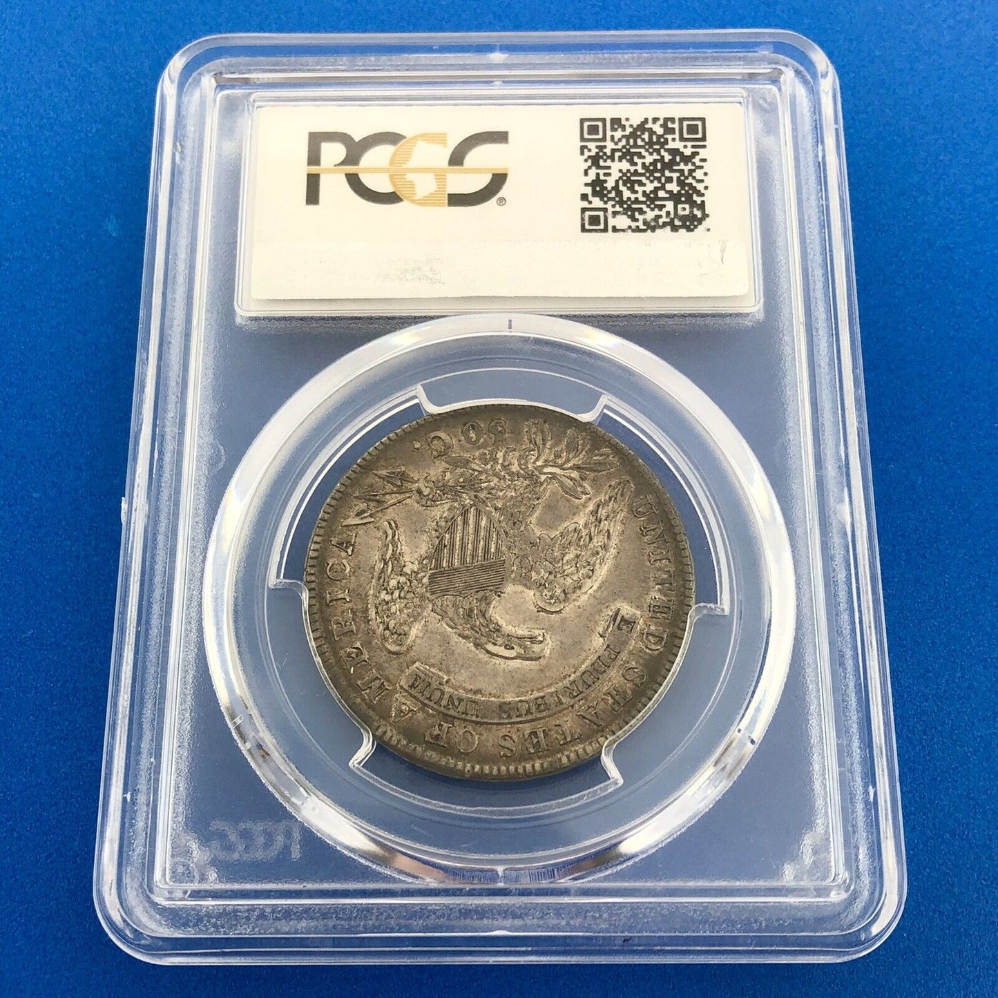 1834 Capped Bust Silver Half Dollar 50c Lettered Edge PCGS XF45 Lg Date Sm Ltrs