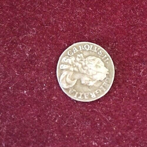 1679 Great Britain Silver 3 Pence Charles II Maundy Threepence