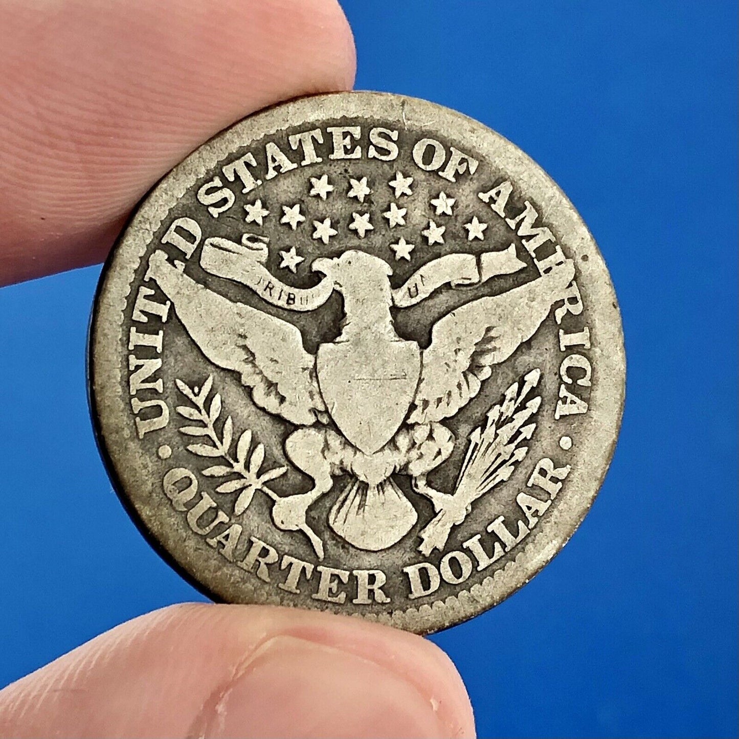 1912 P Silver Barber Quarter Better Key Date Philadelphia Coin Rare Scarce