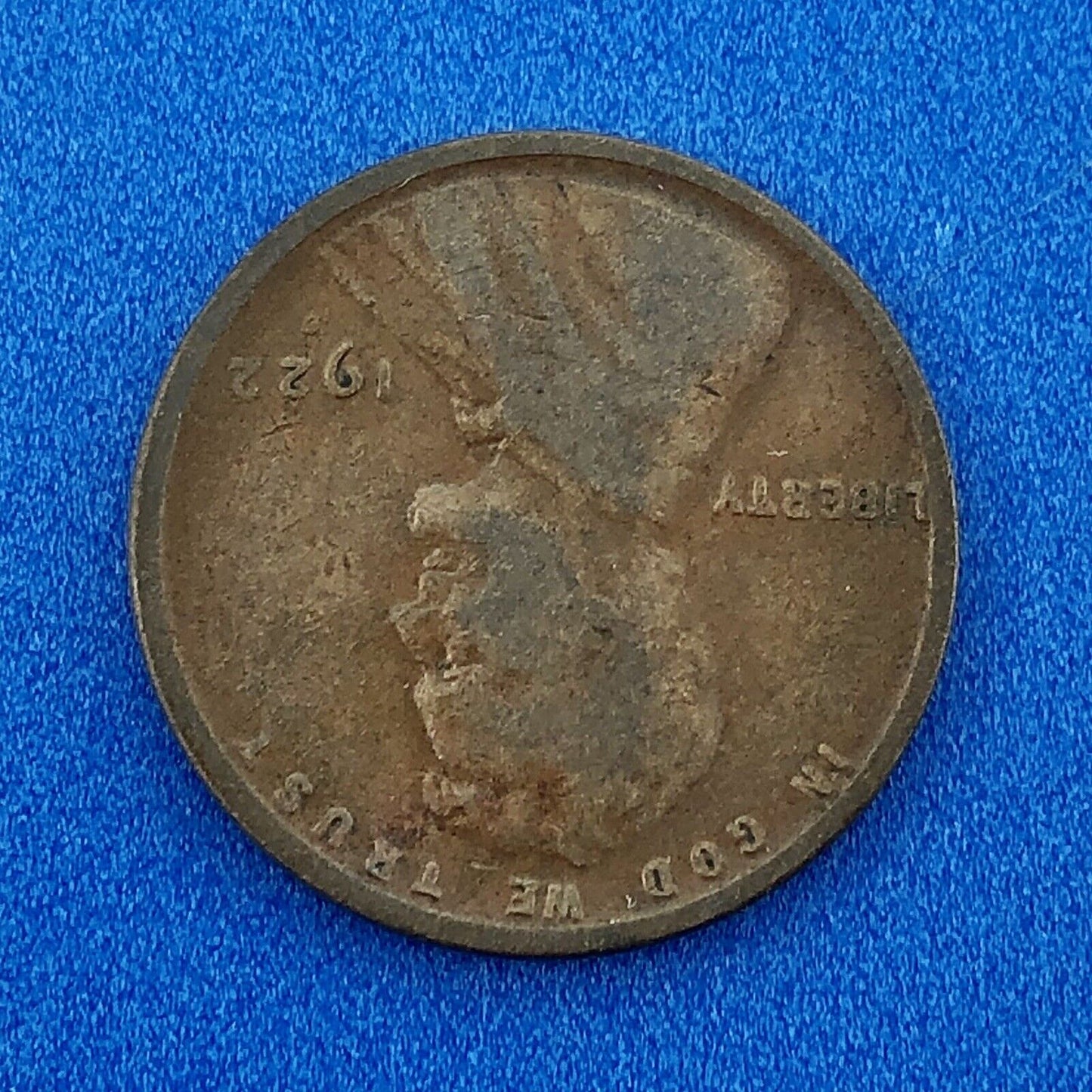 1922 D Lincoln Cent Wheat Ears Reverse Key Rare 1c Cent Penny Denver Coin