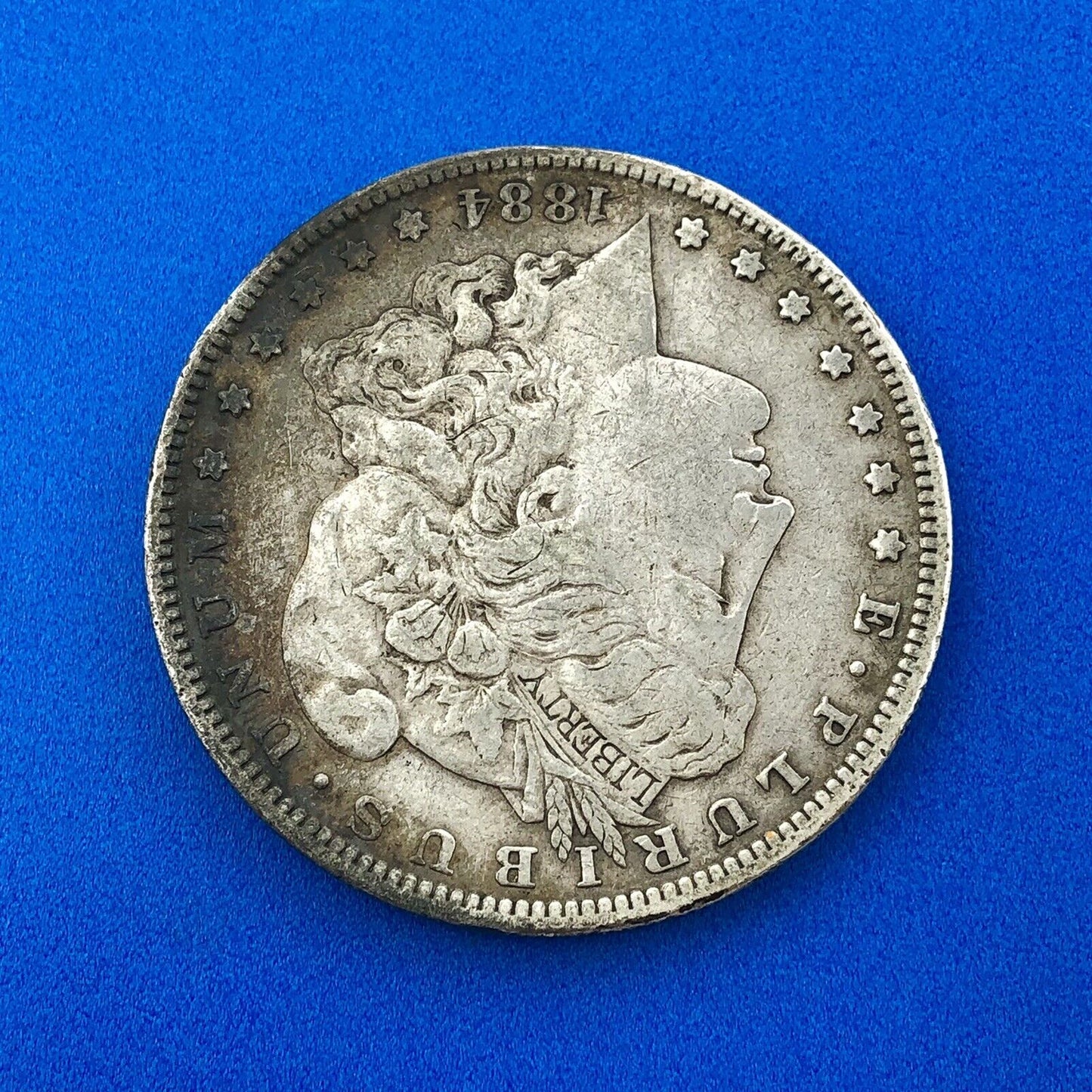 1884 S Morgan Silver Dollar $1 Better Rare Key San Francisco Mint Coin