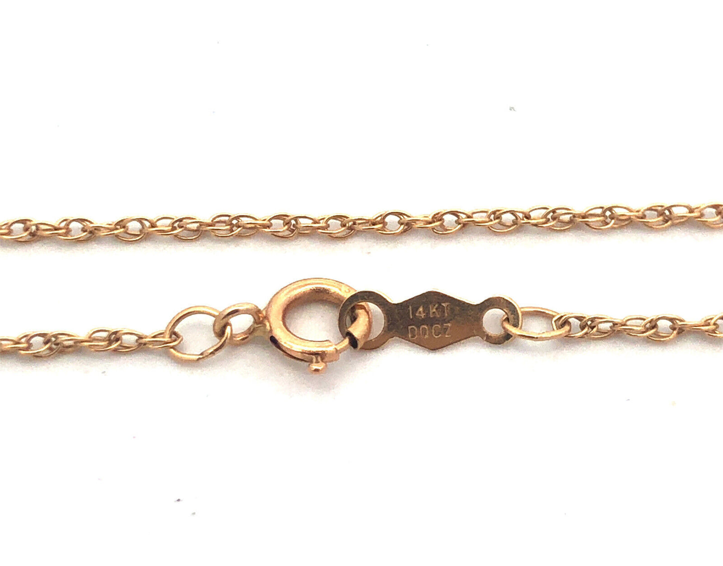 Designer 14K Yellow Gold Diamonique Cubic Zirconia CZ Anniversary Necklace