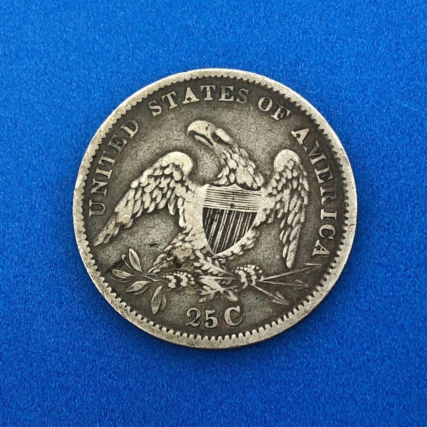 1834 Capped Bust Quarter Dollar Type Two 25 Cents Early American Coinage Nice
