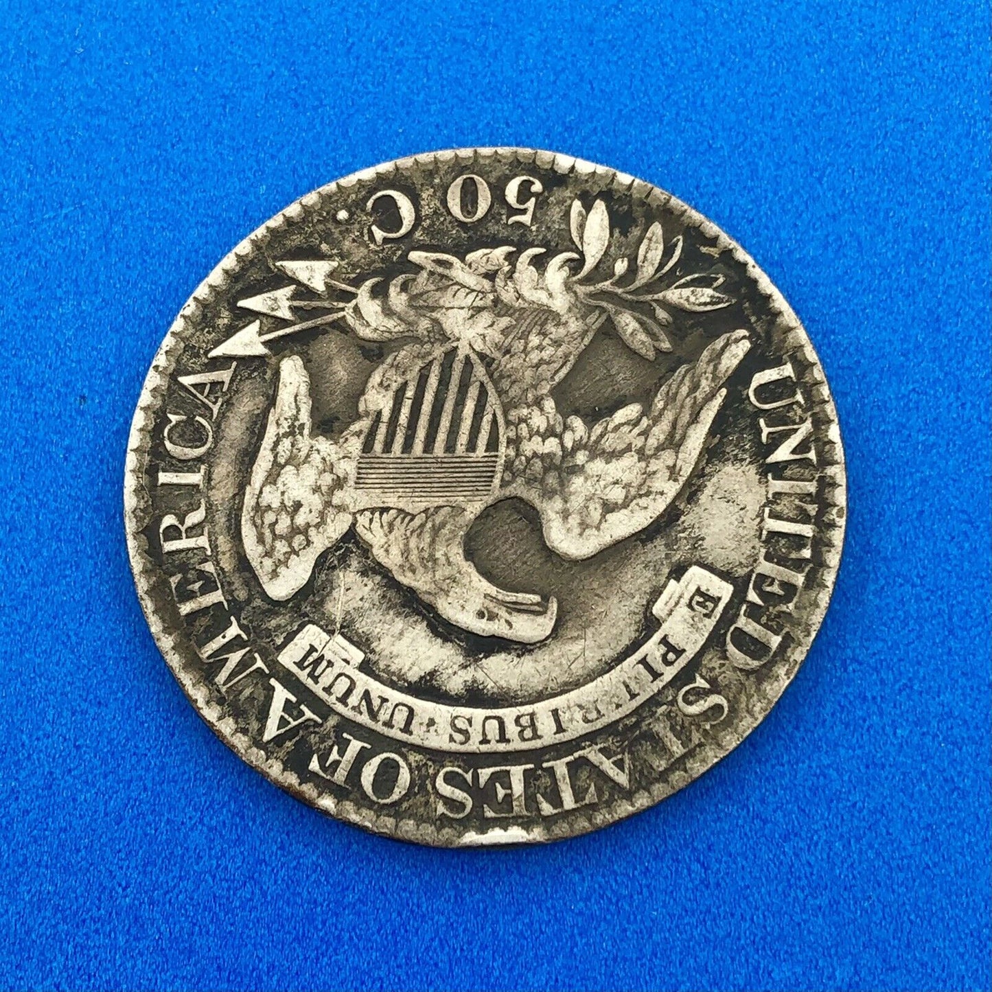 1826 P Capped Bust Silver Half Dollar 50c Better Early Philadelphia Mint Coin