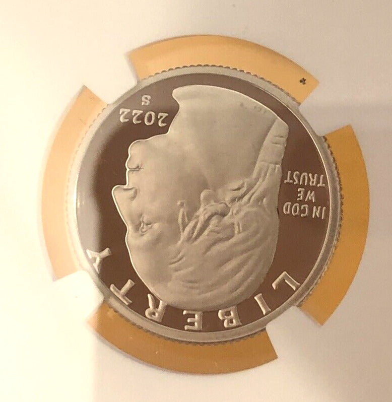 2022 S Clad 25C American Women PF 70 Signed Elizabeth Jones 5 Coin Quarter Set