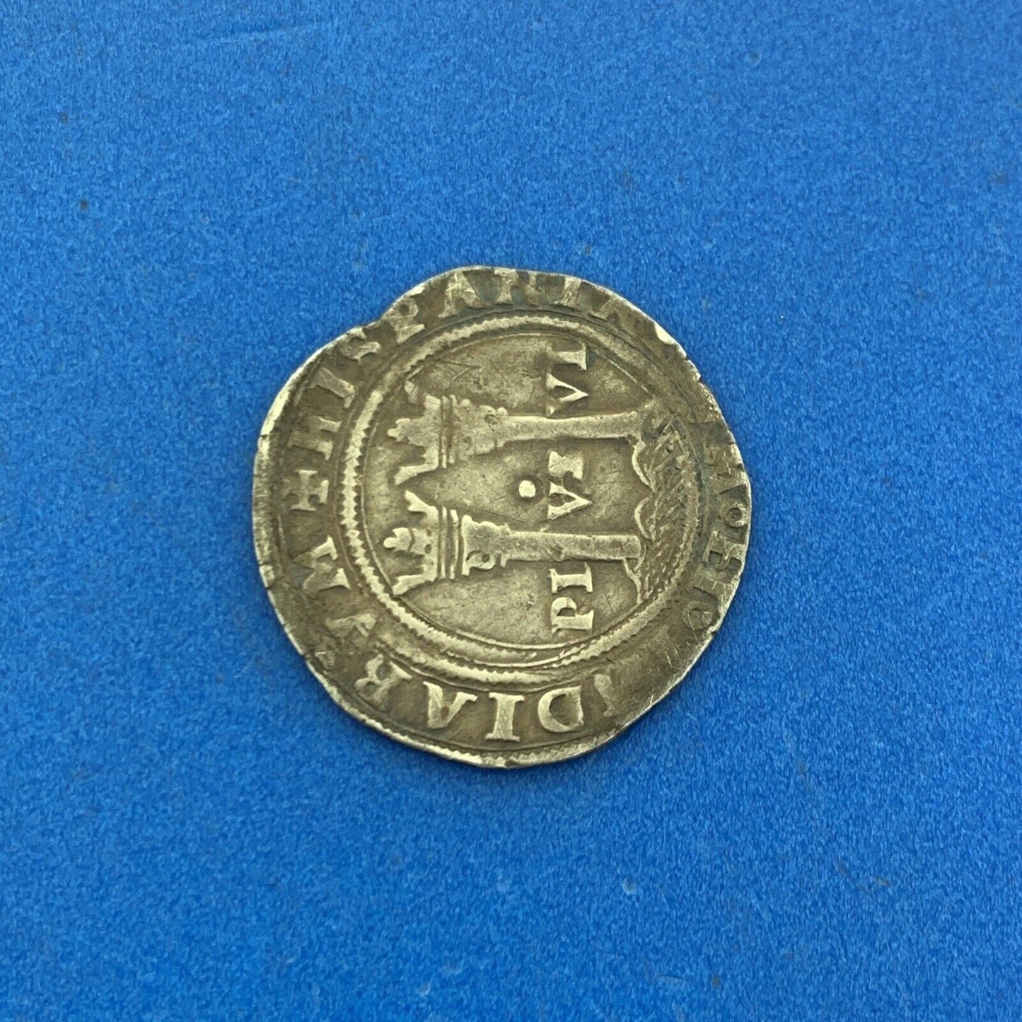 1542-55 Mexico Carlos And Joanna 1 Silver Real Mexico City ML Late Series