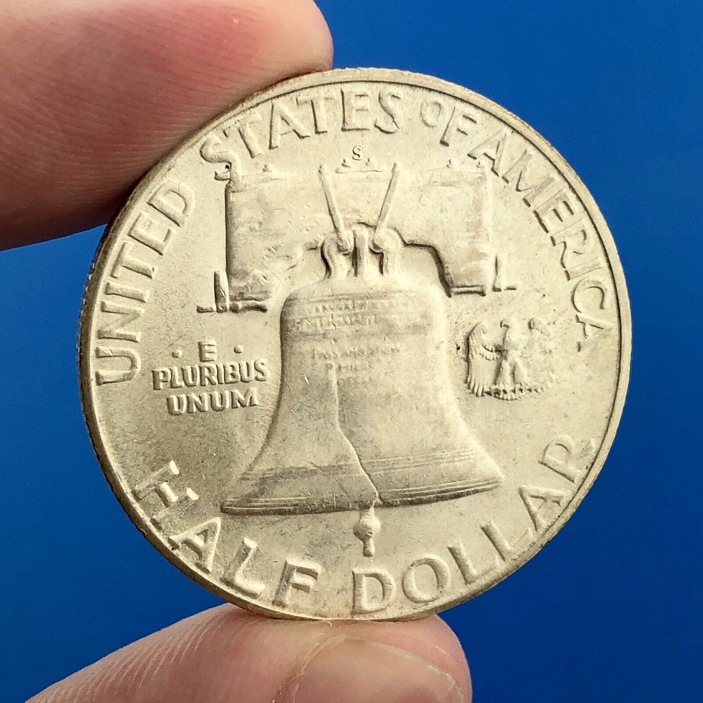 1951 S Franklin Silver Half Dollar Better Key Date Rare San Francisco Mint Coin