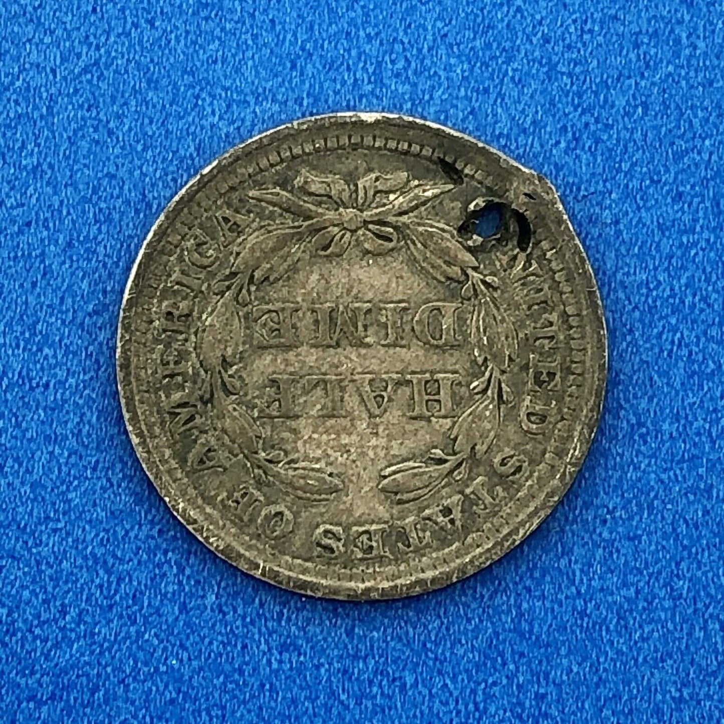 1855 P Seated Liberty Silver Half Dime Type 3 Better Key Rare Philadelphia Coin