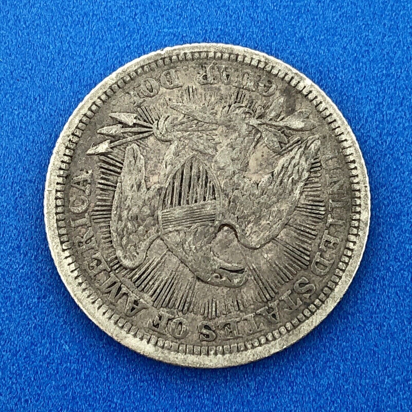 1853 P Seated Liberty Silver Quarter Dollar 25c Type 2 Better One Year Type Coin