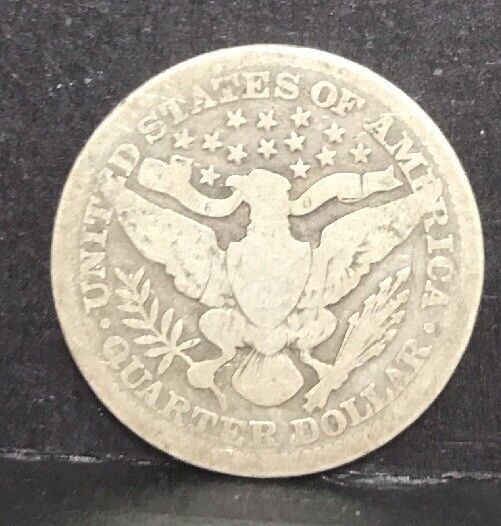 1914 P Silver Barber Quarter Better Key Date Philadelphia Coin Rare Scarce