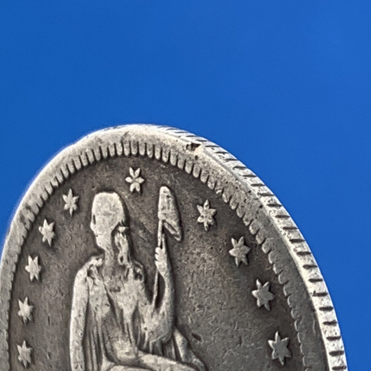 1853 25c Arrows & Rays Seated Liberty Quarter 90% Silver Rare Date Type Coin