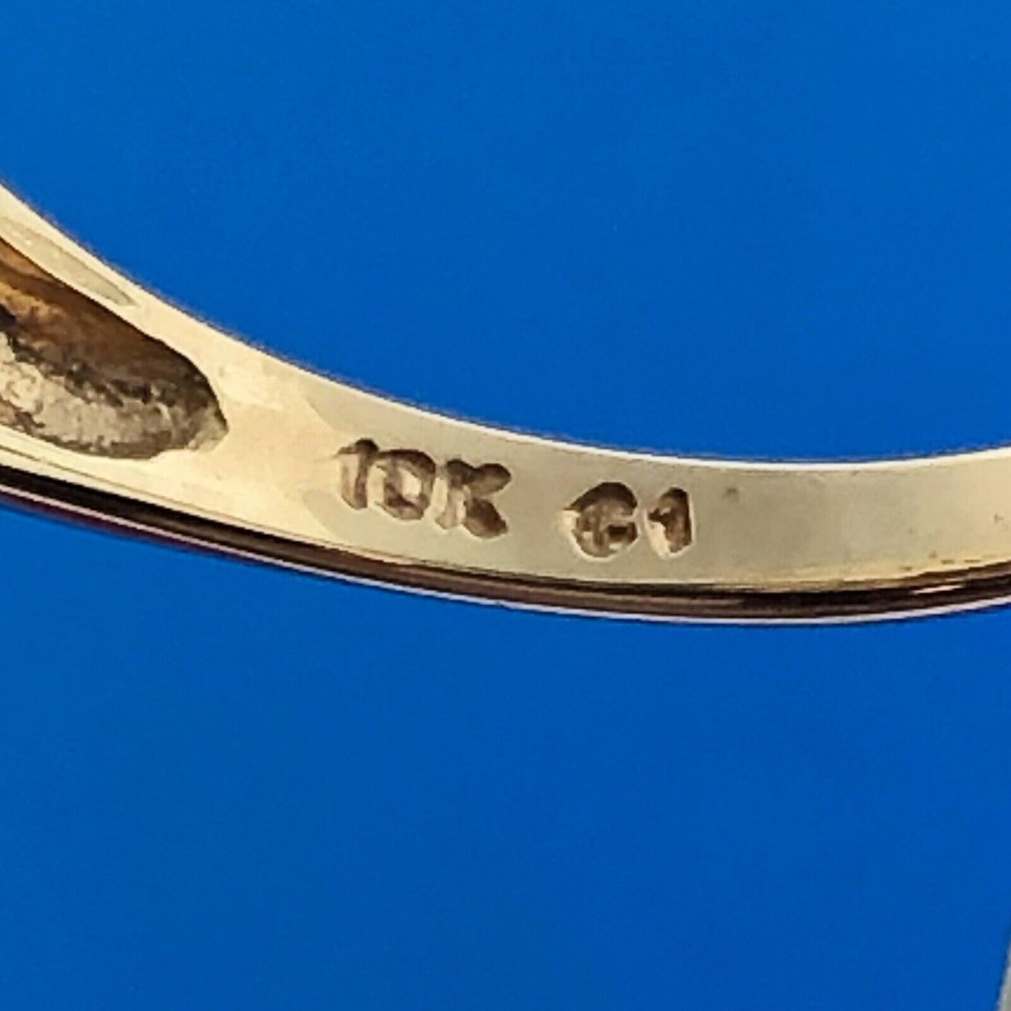 Gorgeous 10k Yellow Gold Heart Cut Mystic Topaz Diamond Accent Ring Size 7.25