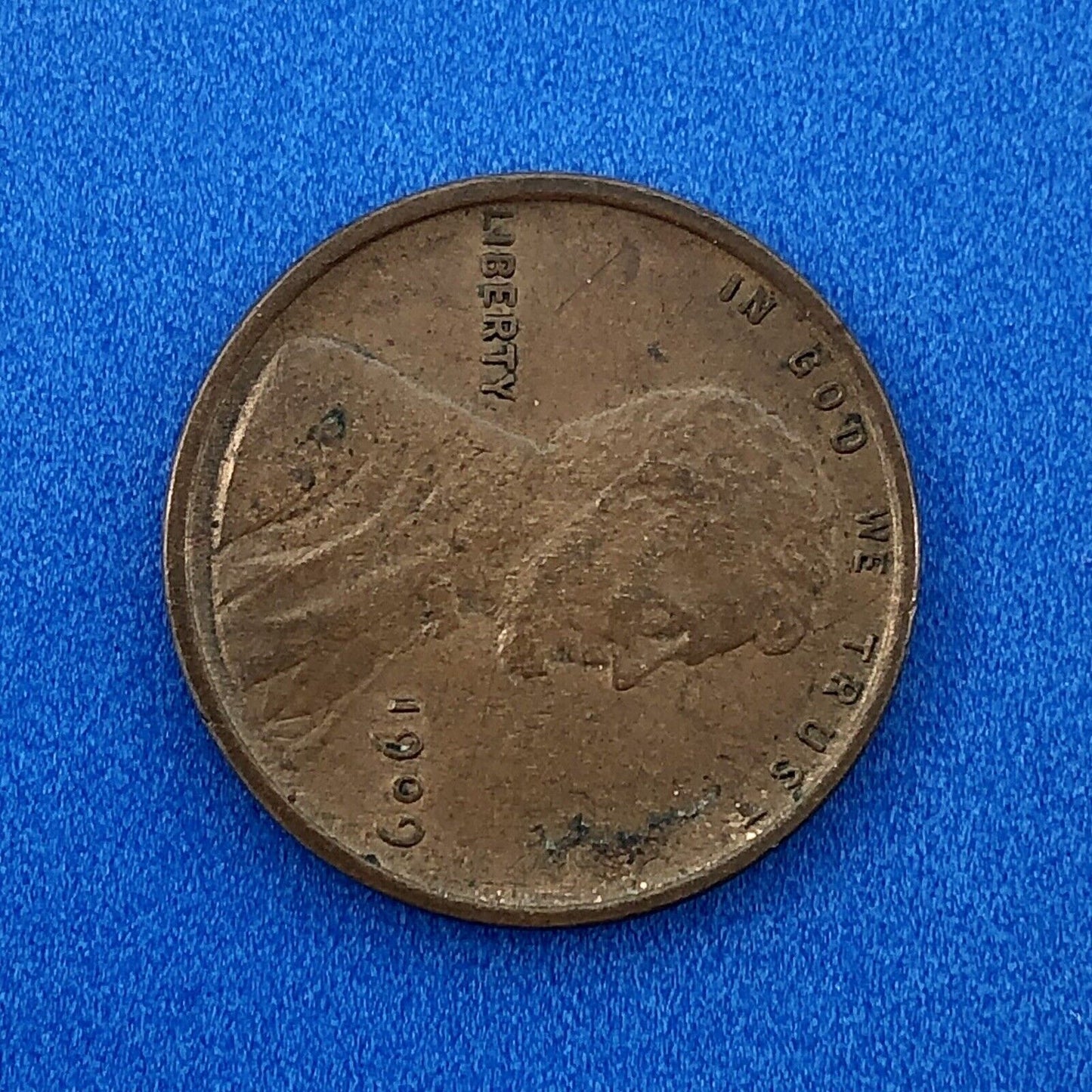 1909 P Lincoln Cent Wheat Ears Reverse VDB Key Rare 1c Penny Philadelphia Coin