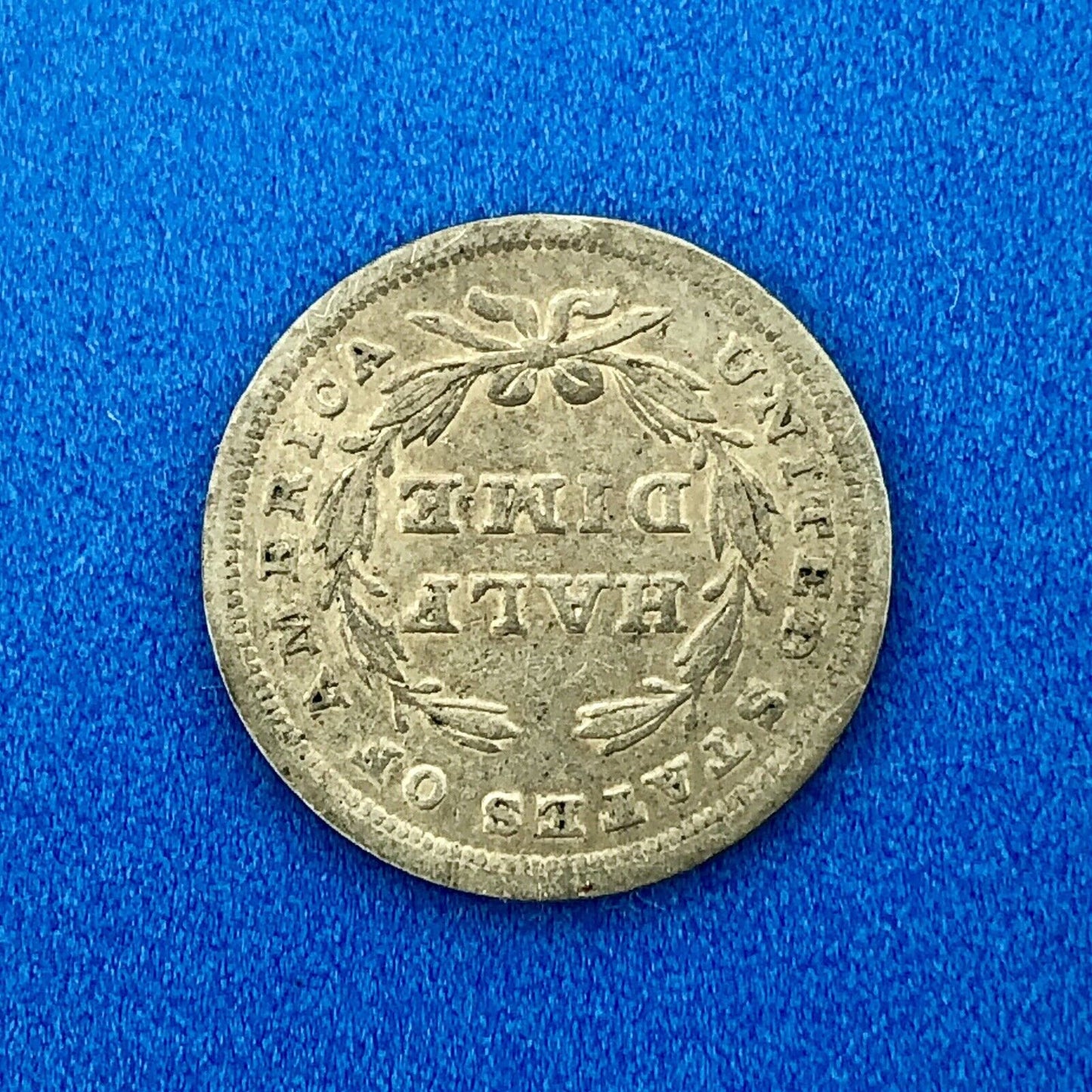 1840 P Seated Liberty Half Dime Variety 2 Obverse Stars Better Philadelphia Mint