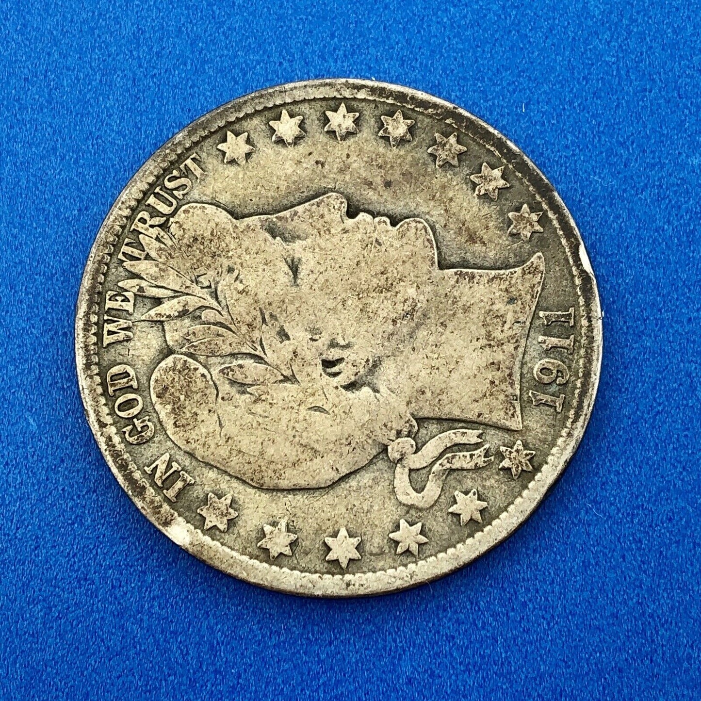 1911 S Barber Silver Half Dollar Better Rare Key San Francisco Mint Coin