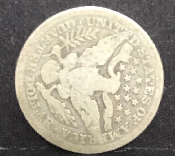 1914 P Silver Barber Quarter Better Key Date Philadelphia Coin Rare Scarce