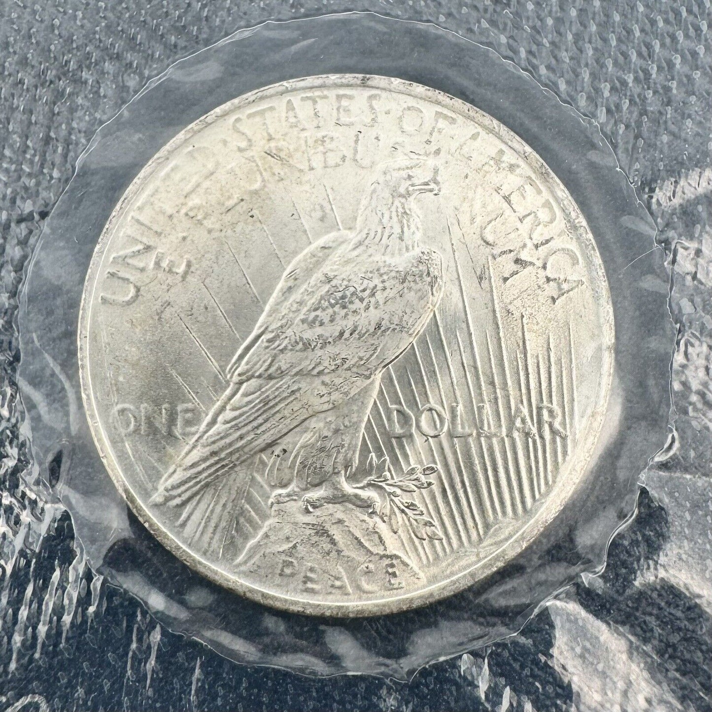 1923 P Peace Dollar GSA Soft Pack United States Uncirculated Silver Dollar Coin