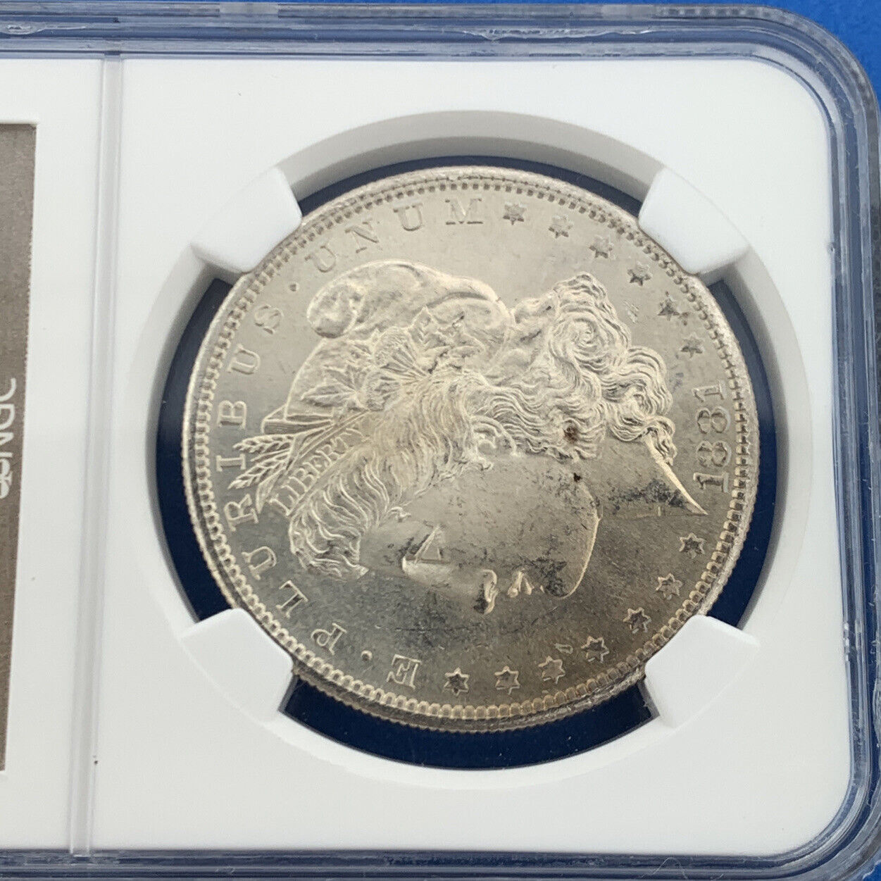 1881 S Morgan Silver Dollar Better Key San Francisco NGC MS66 High Grade Coin