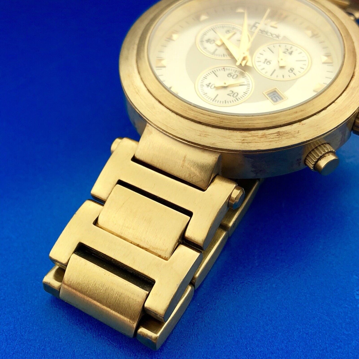 Freelook Unisex Corina Matte HA1136CHMG/3B Chronograph Brushed Finish Watch