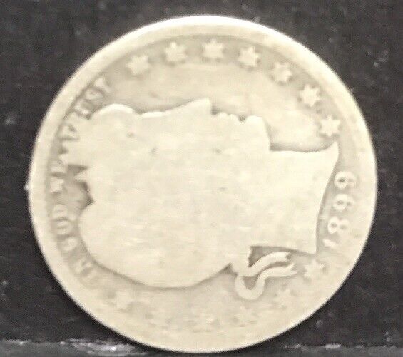 1899 P Silver Barber Quarter Better Key Date Philadelphia Coin Rare Scarce