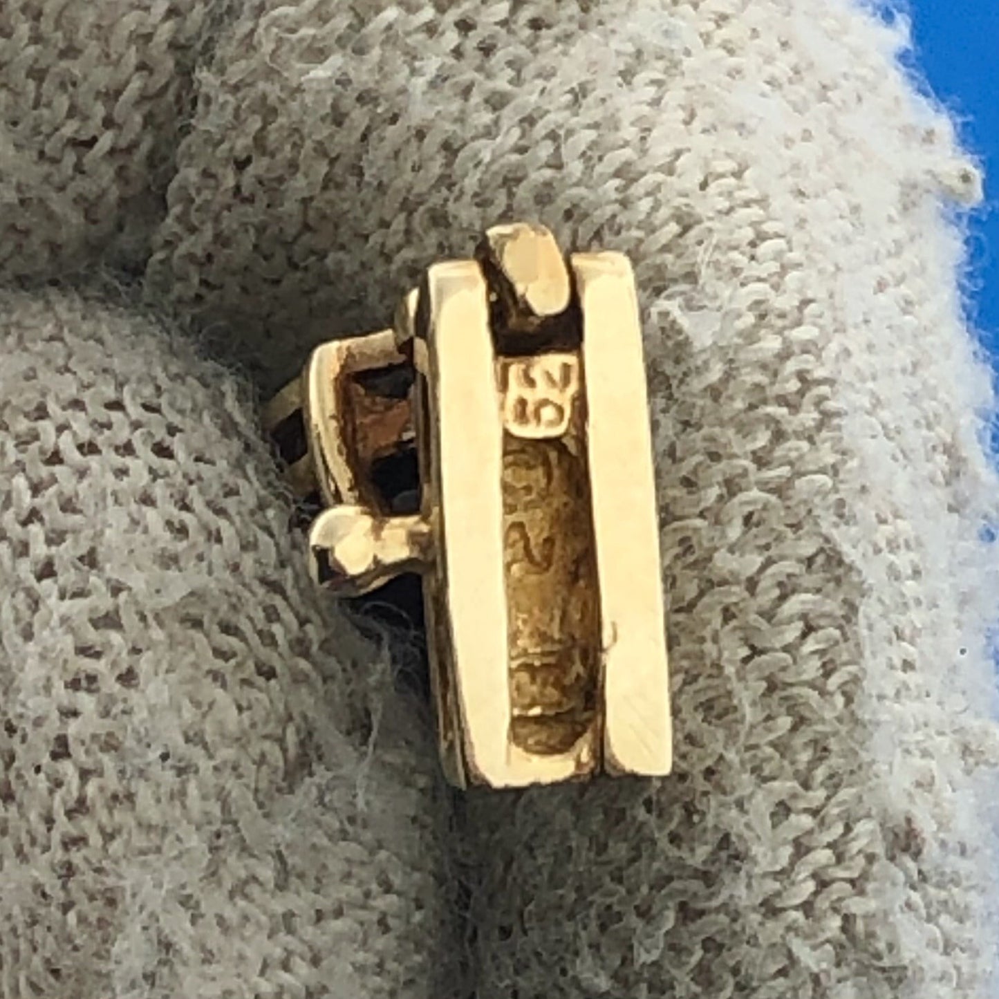 Gorgeous 10k Yellow Gold Oval Cut Purple Amethyst Diamond 6" Tennis Bracelet