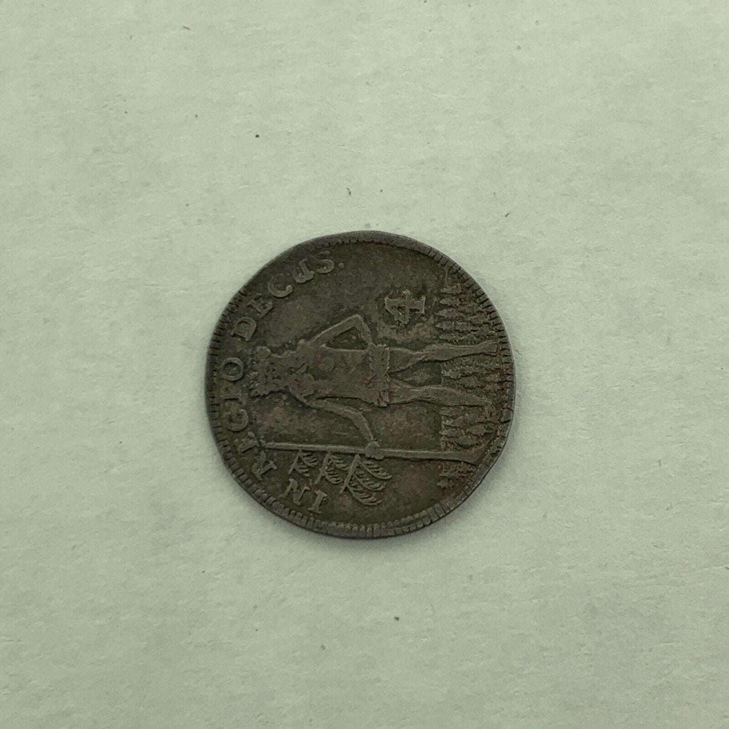 1701 German States Brunswick Luneburg Silver 4 Mariengroschen Georg Ludwig Coin
