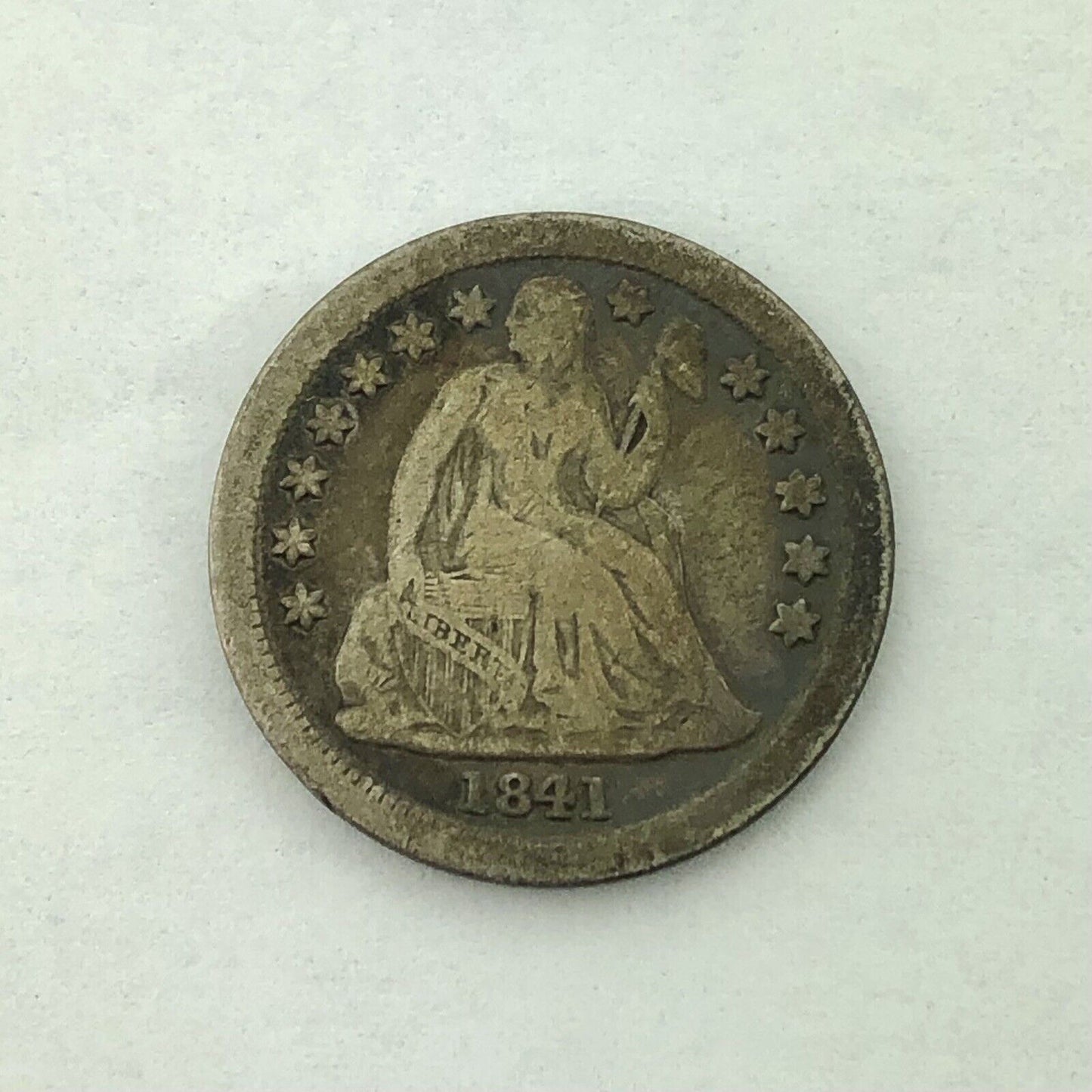 1841 O Seated Liberty Silver Dime No Motto Better Rare New Orleans Mint Coin