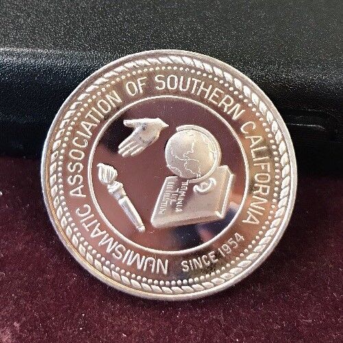 1987 Numismatic Association of Southern California Women in Numismatics .999 Rnd