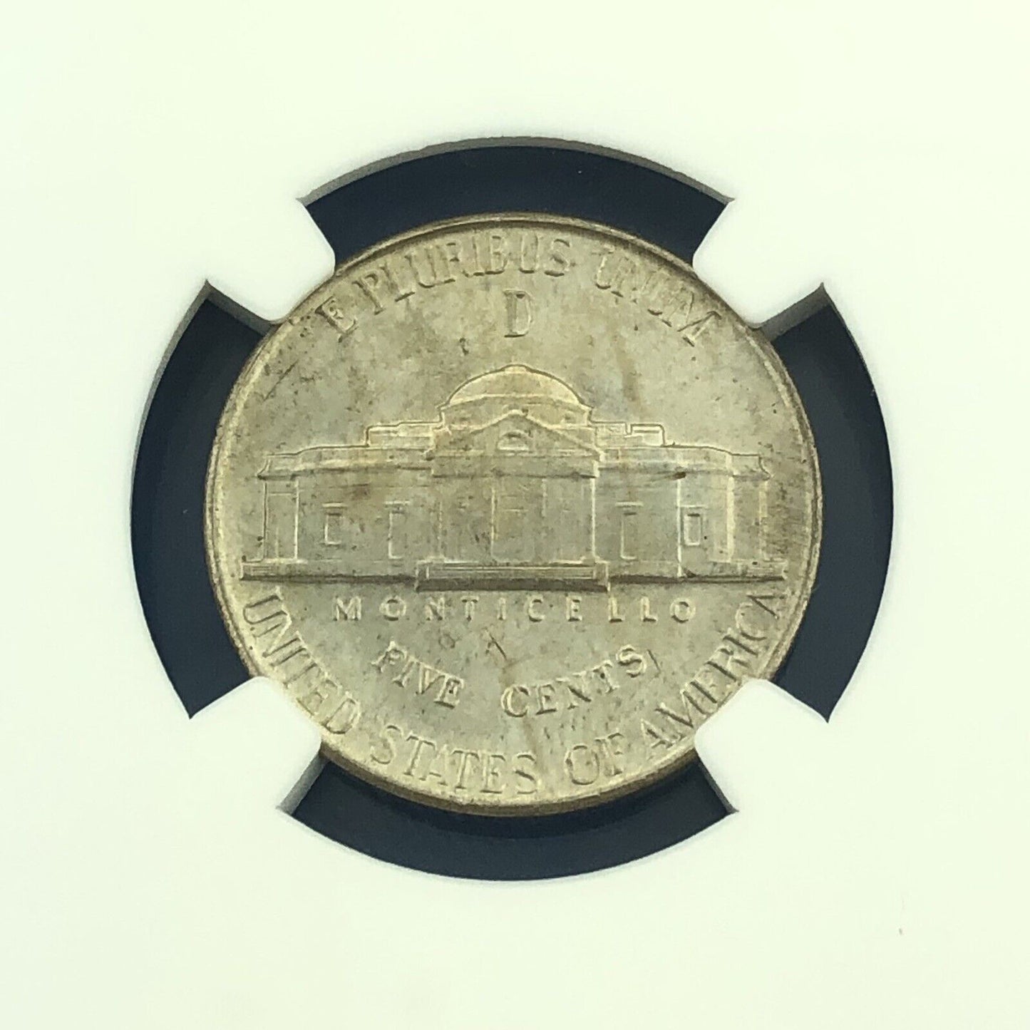 1945 D Jefferson Silver Wartime Nickel Better Key Scarce Denver 35% Coin