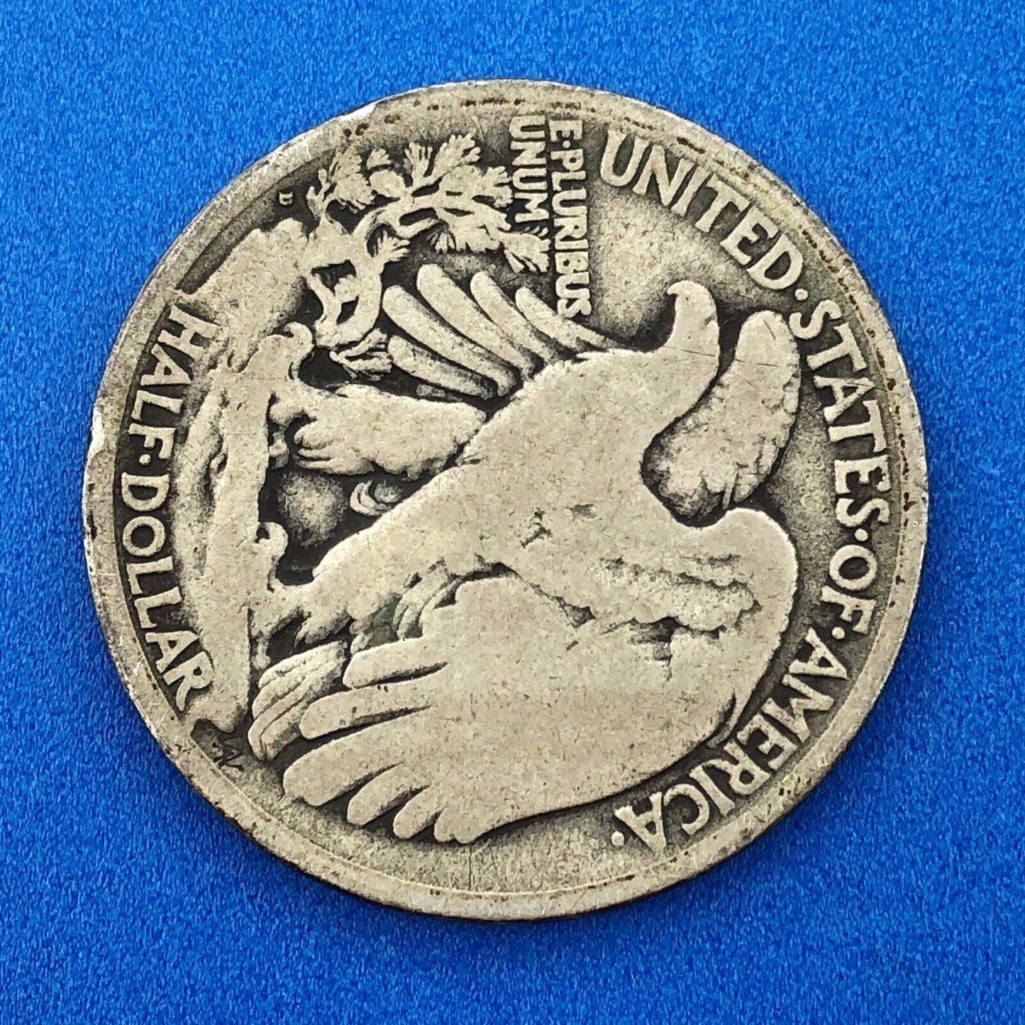 1920 D Walking Liberty Silver Half Dollar 50c Better Key Scarce Denver Mint Coin