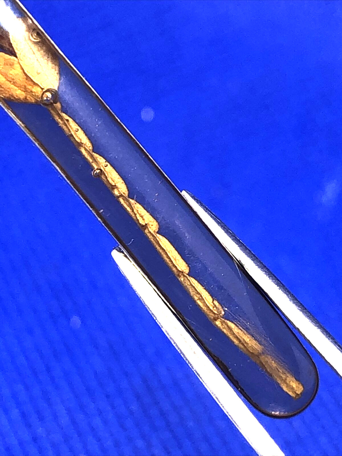 Designer ATI 925 Sterling Silver Rose Bud Flower In Resin Long Oval Pendant