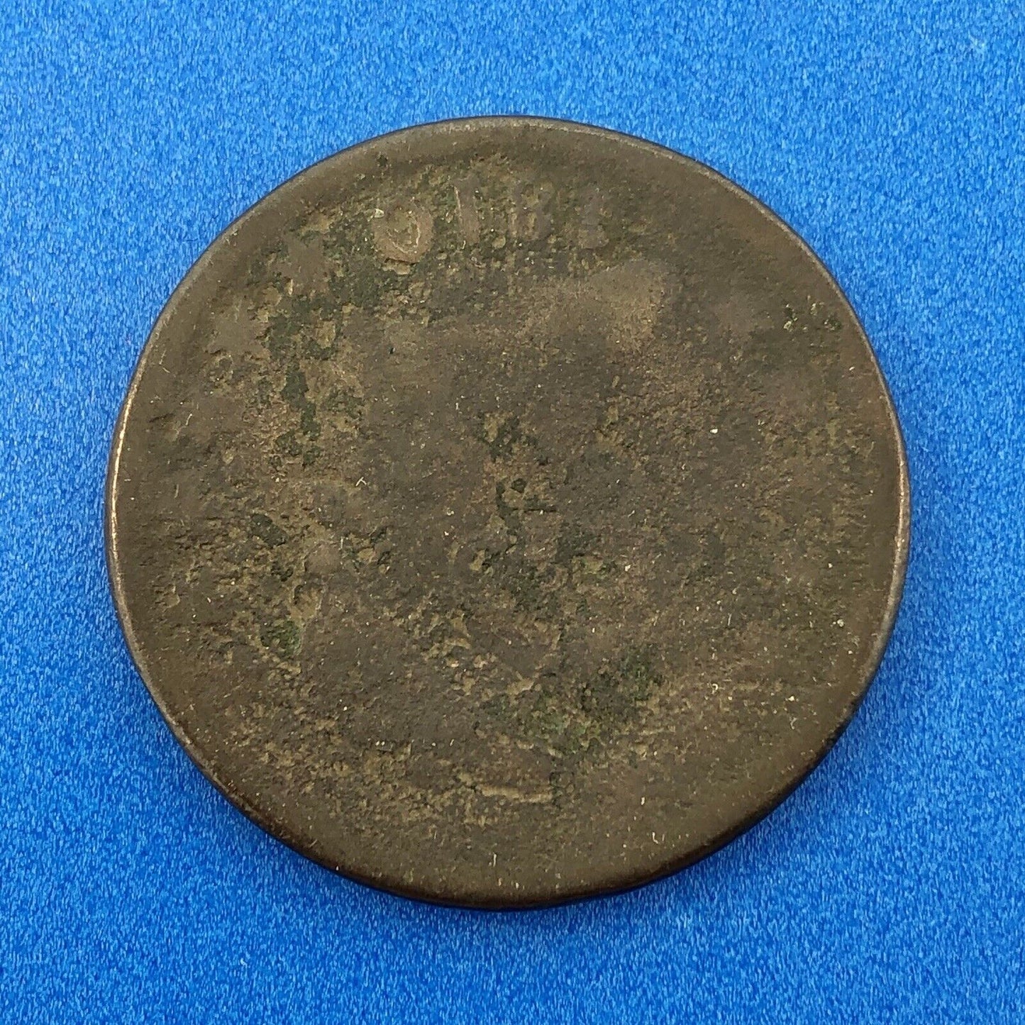 1810/09 Classic Head Large Copper Cent Colonial United States Scarce Over Date