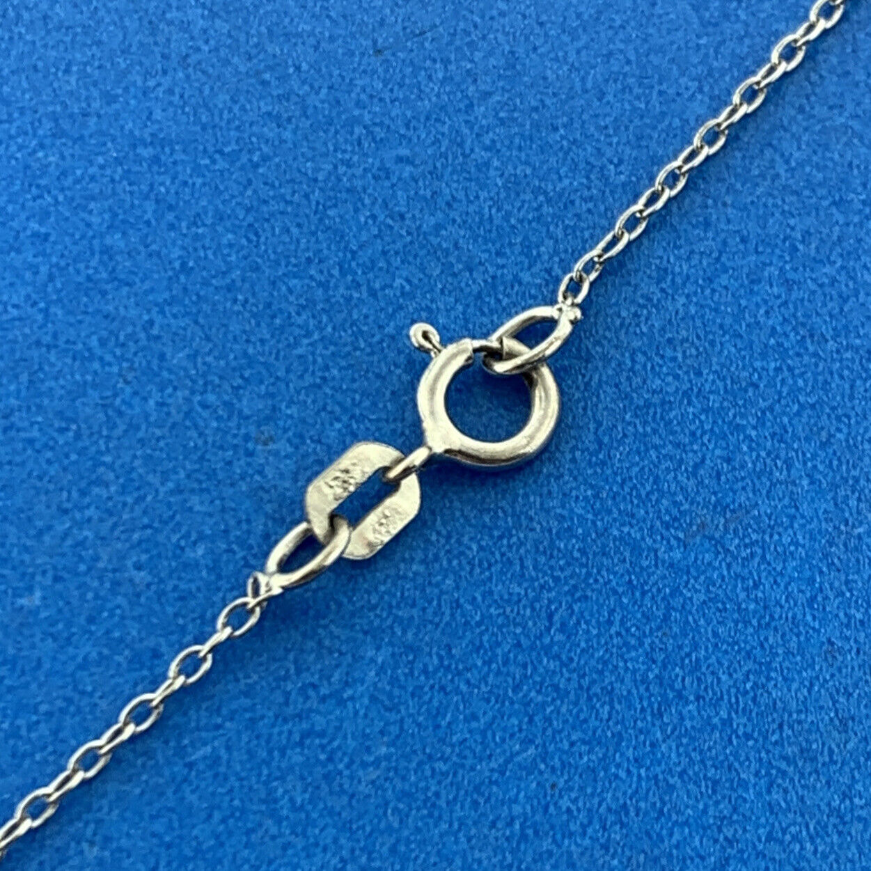 Designer Italy 925 Sterling Silver Pave Diamond Petite Heart Pendant Necklace