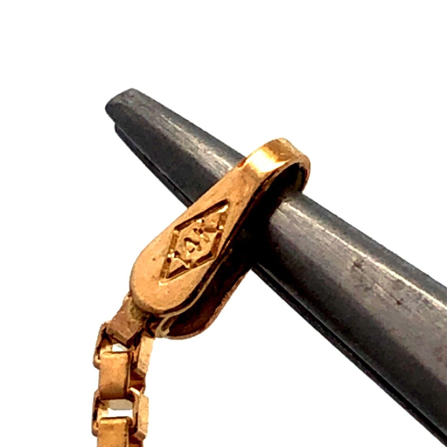 Designer NC 14K Yellow Gold Box Chain Necklace