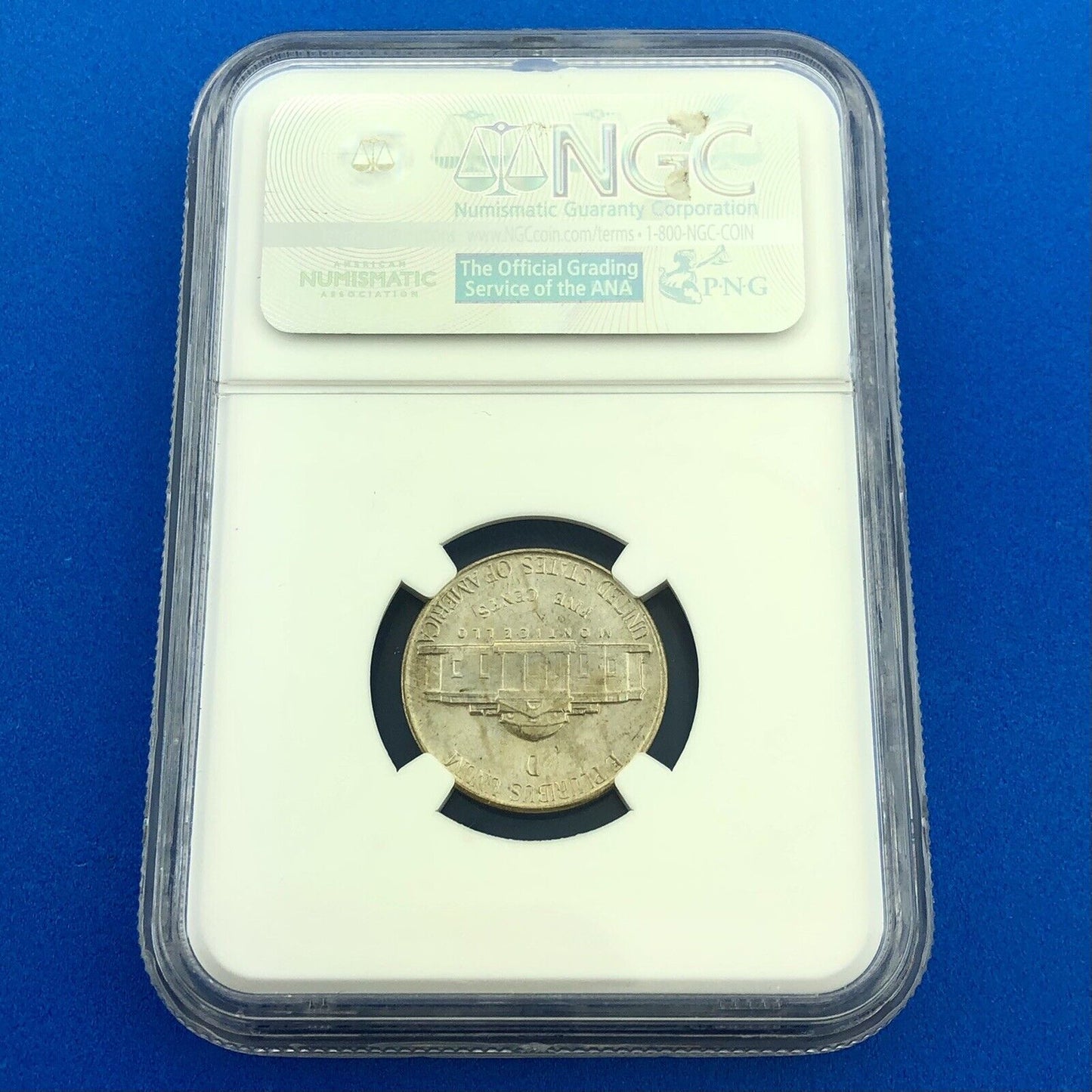 1945 D Jefferson Silver Wartime Nickel Better Key Scarce Denver 35% Coin