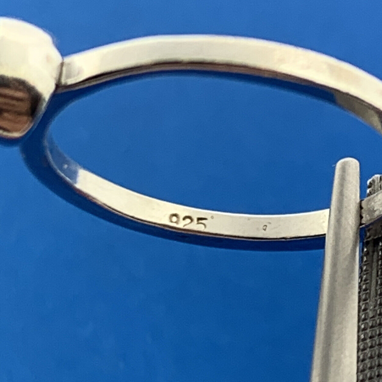 Designer 925 Sterling Silver Peridot Solitaire August Stackable Band Ring