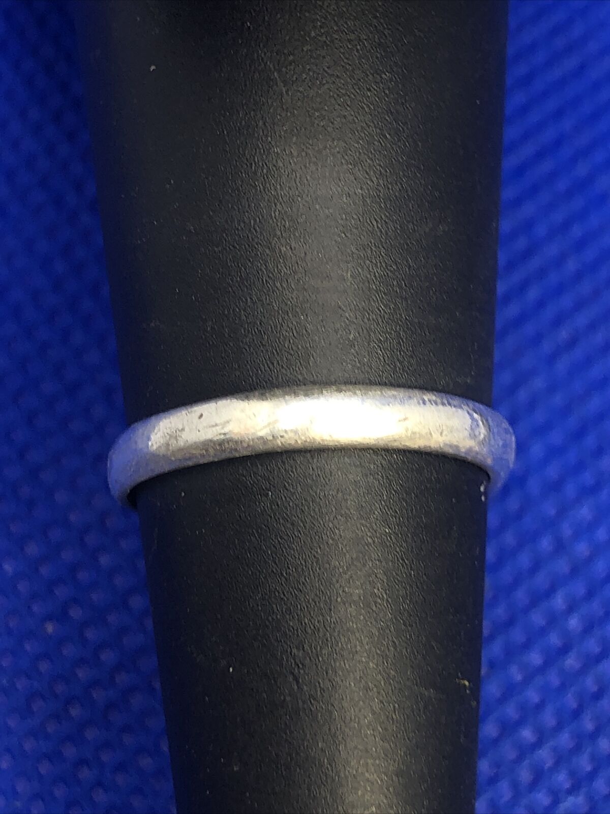 Taxco Mexico 925 Sterling Silver Round Purple Sapphire Cocktail Ring