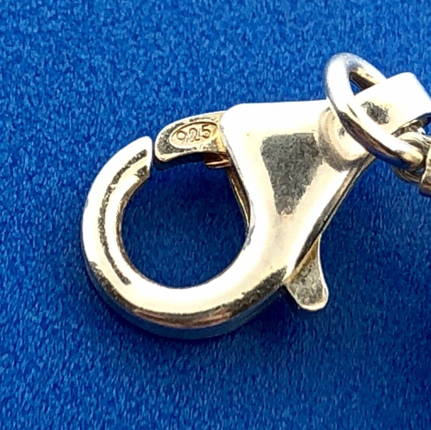 Classic Designer Sterling Silver 925 Graduated Black Faceted Jet Bead Necklace